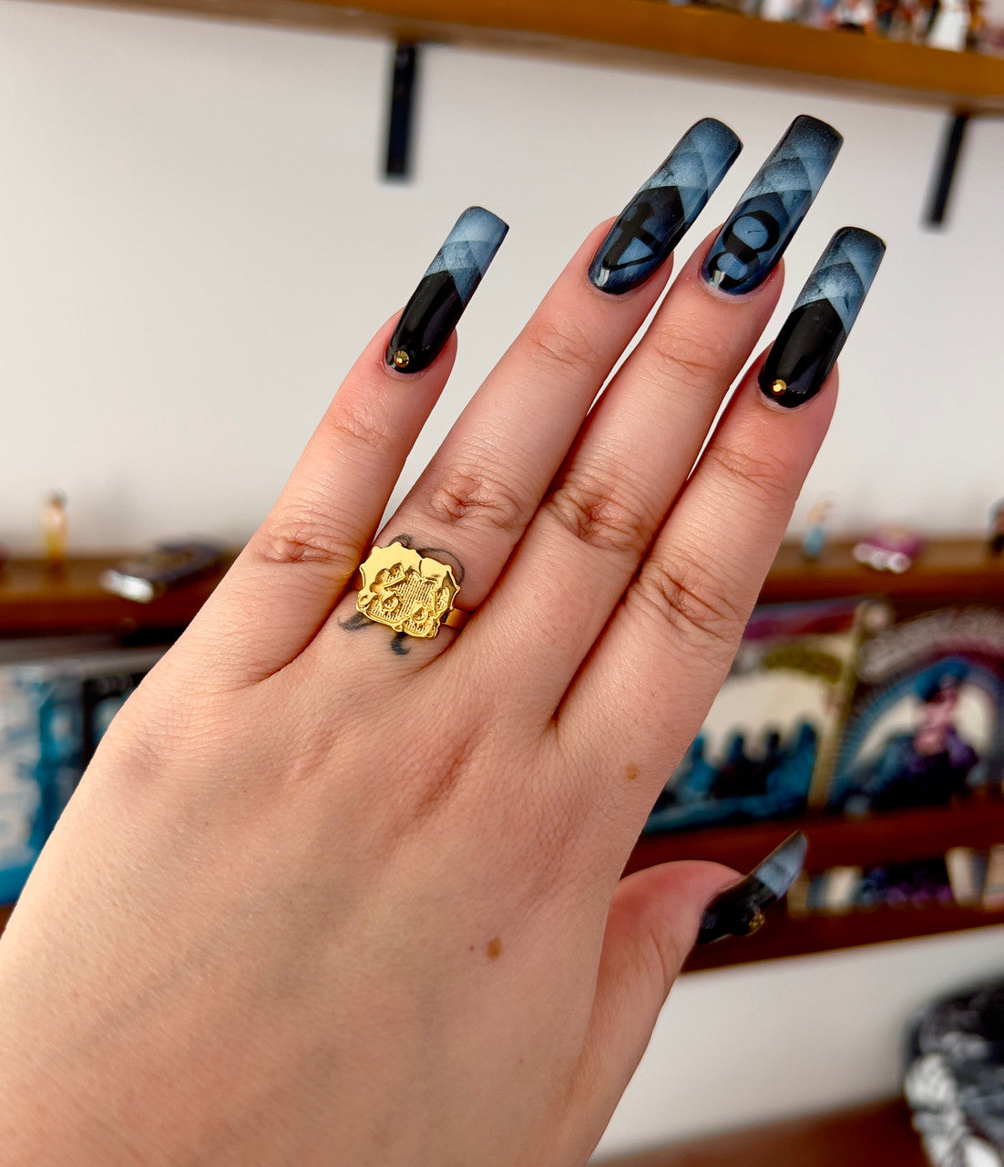 ANGEL BABY' 18K Gold Plated Ring