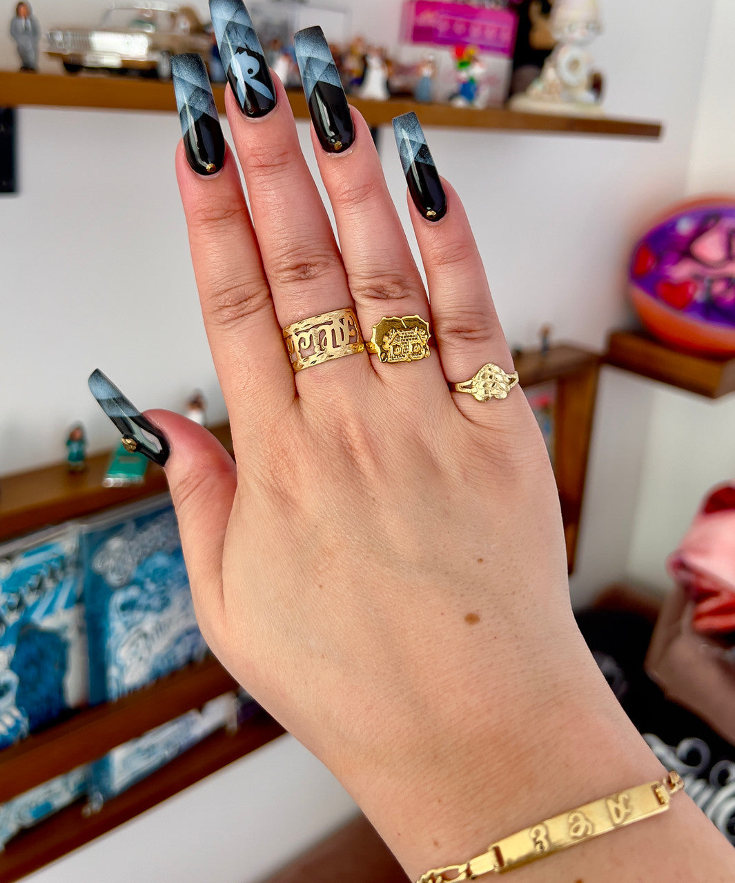 ANGEL BABY' 18K Gold Plated Ring