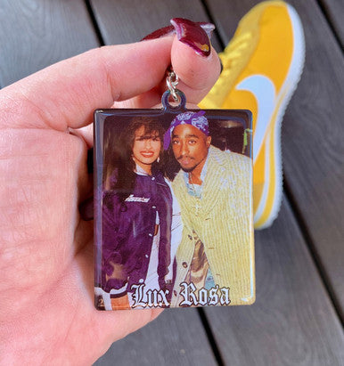 Texas Meets Cali Keychain