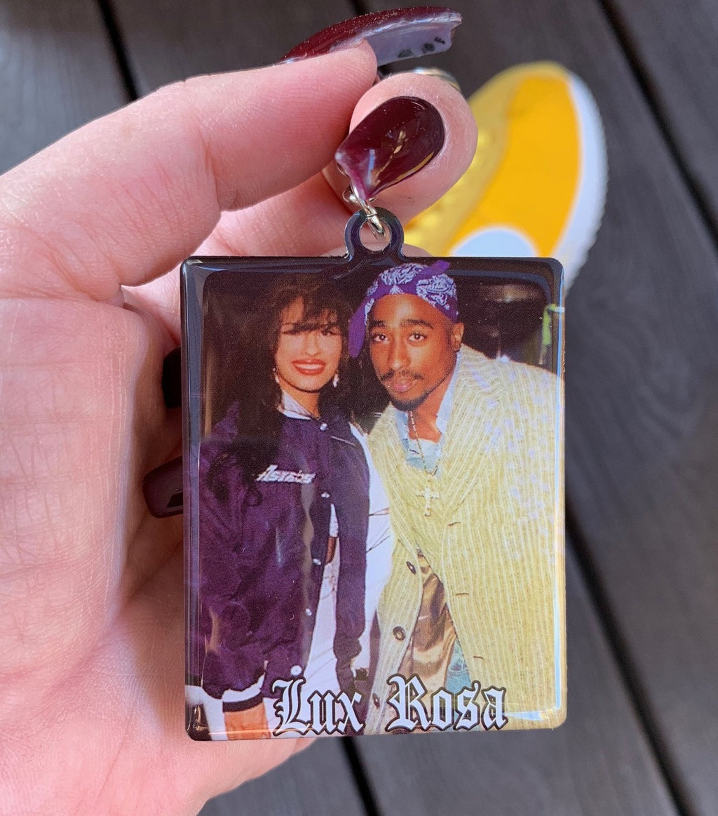 Texas Meets Cali Keychain