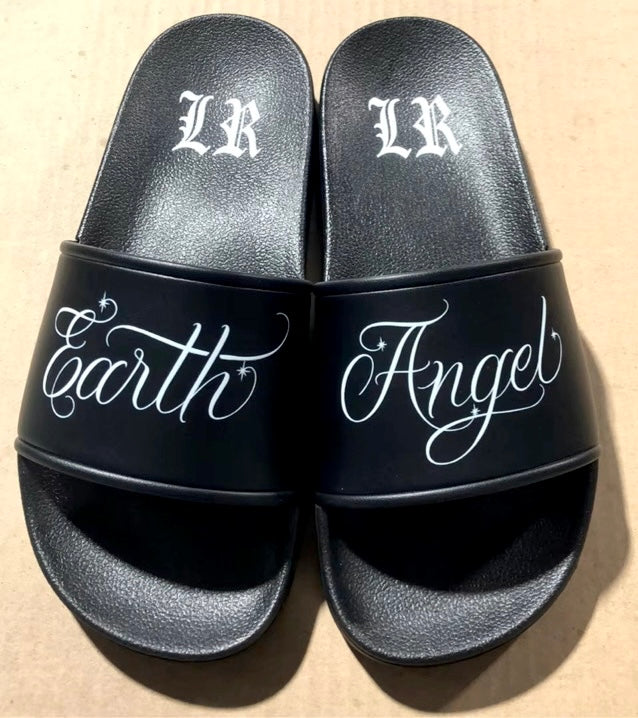 'Earth Angel' Script Pen & Ink Slides (Black)