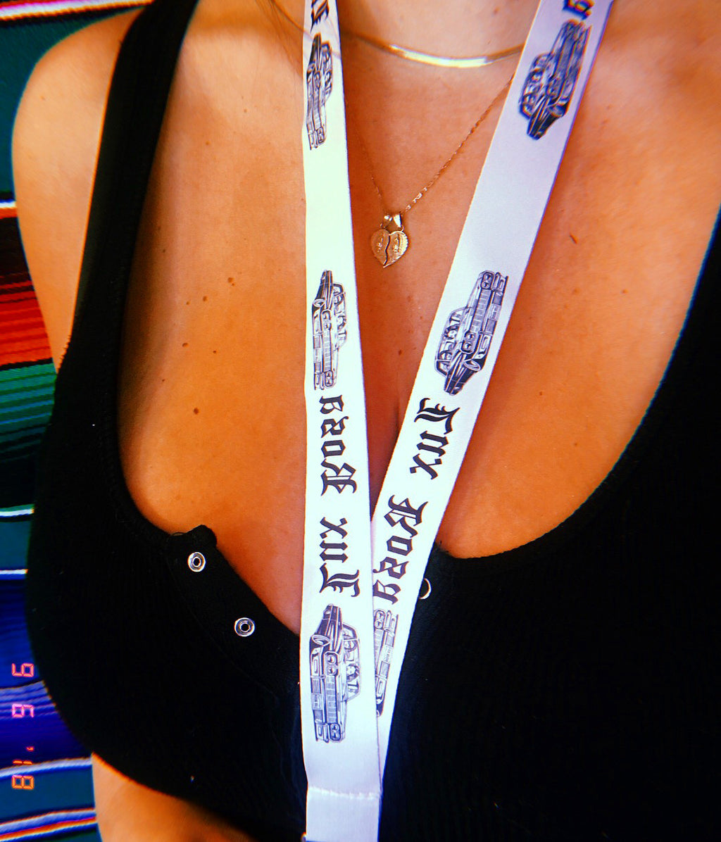 Lux Rosa Down To Ride Lanyward (Light Pink)