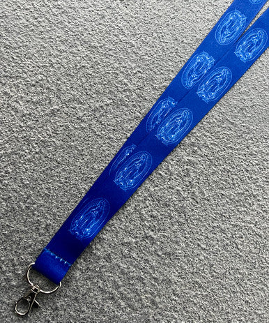 Virgencita Lanyard (BLUE/WHITE)