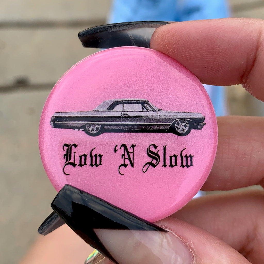 Low 'N Slow Pink Pop Grip (Drop Glue Style)