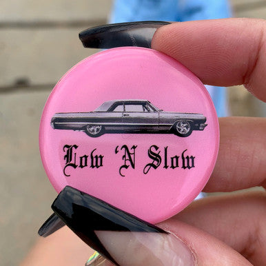 Low 'N Slow Pink Pop Grip (Drop Glue Style)