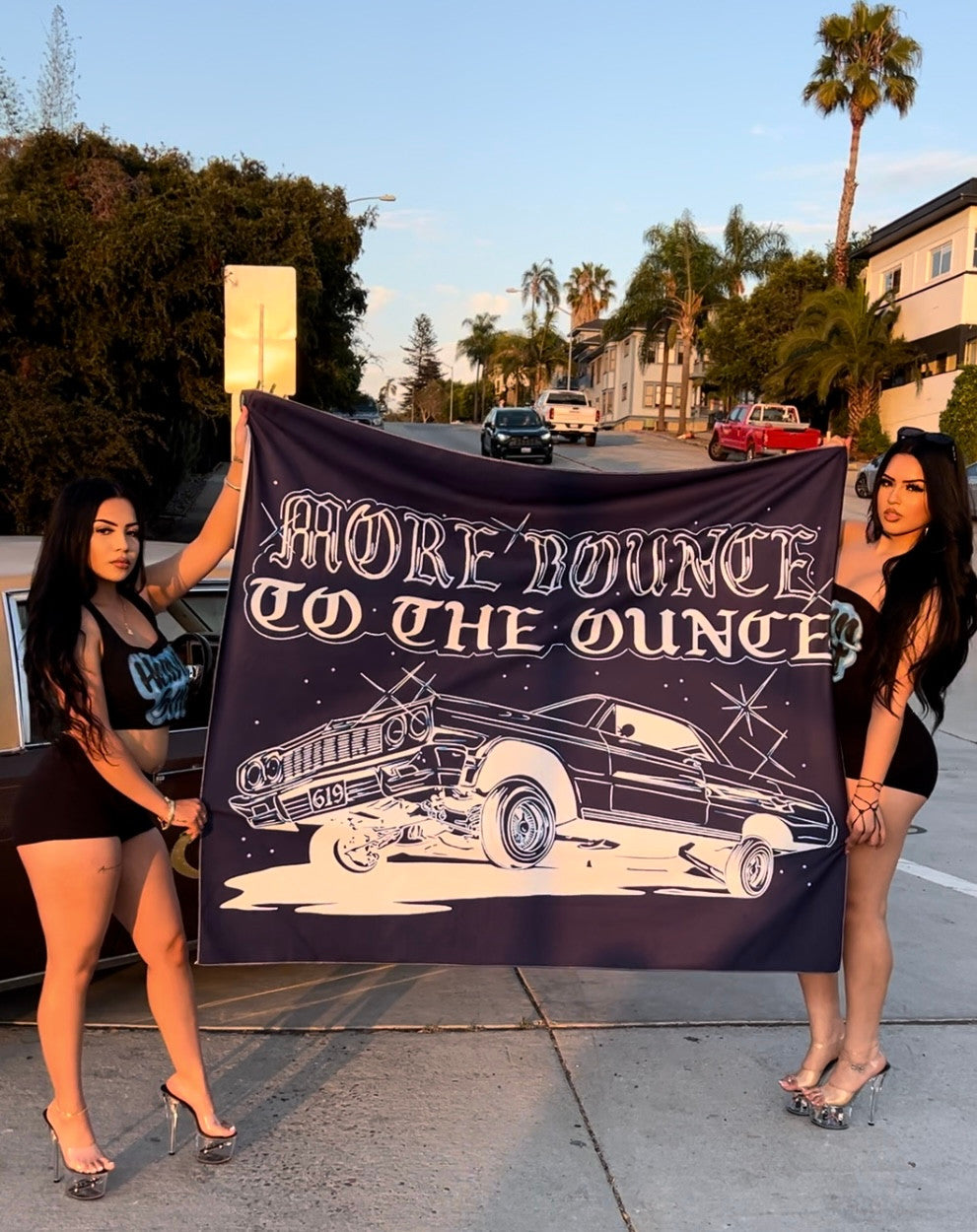 More Bounce To The Ounce Tapestry (NAVY)