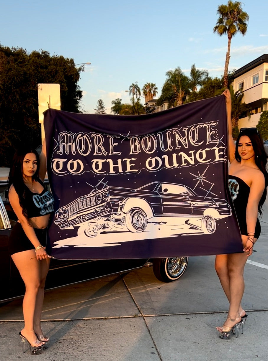 More Bounce To The Ounce Tapestry (NAVY)