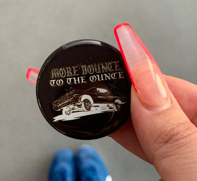 More Bounce To The Ounce Pop Grip BLACK (Drop Glue Style)