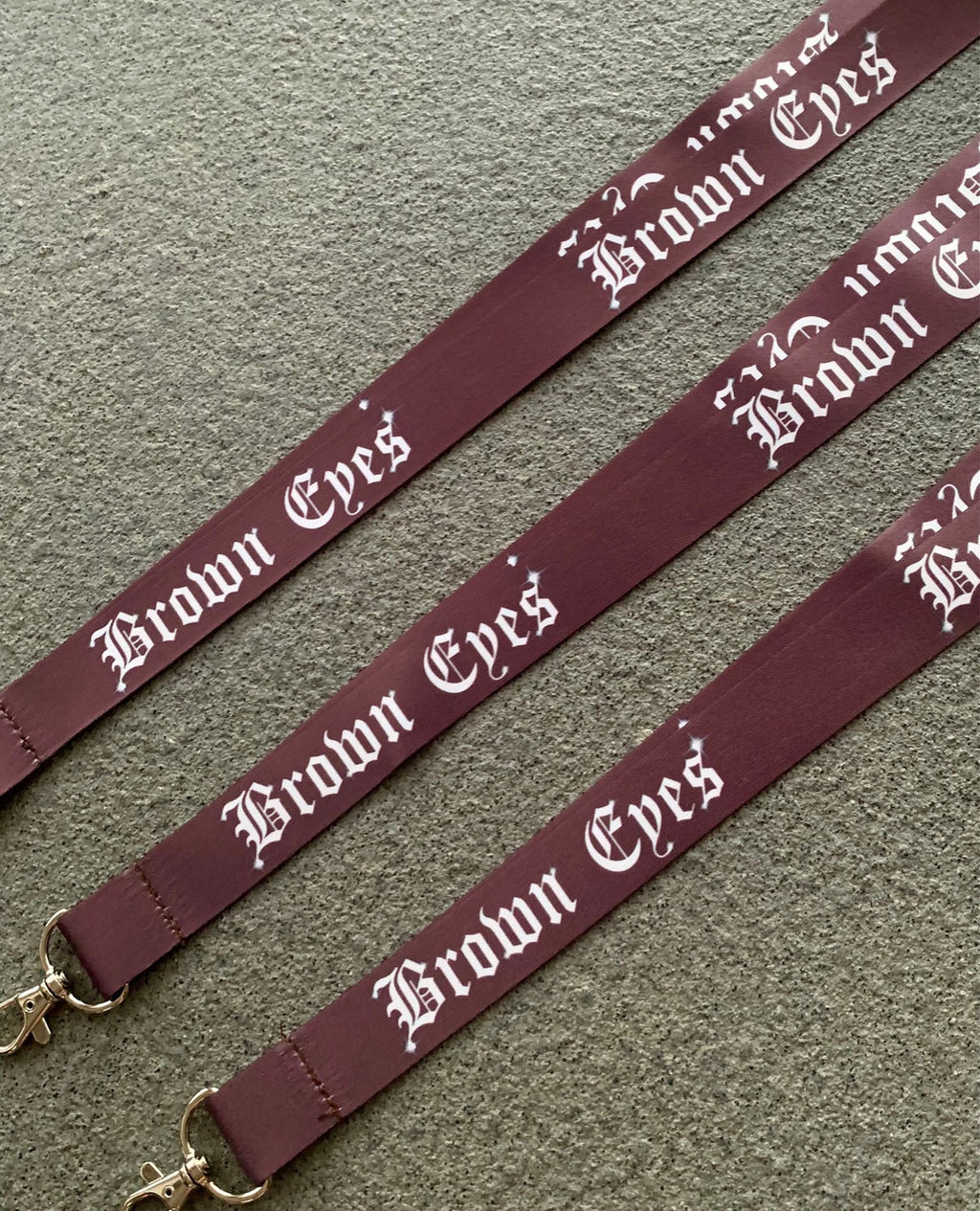 'LA BROWN EYES' Lanyard (BROWN)