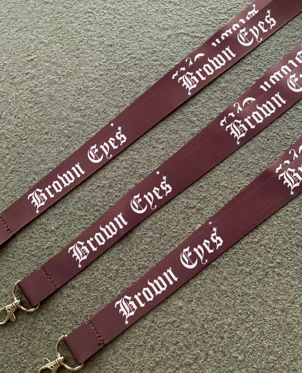 'LA BROWN EYES' Lanyard (BROWN)
