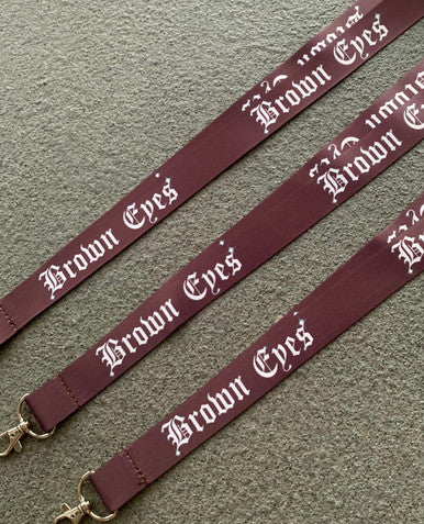 'LA BROWN EYES' Lanyard (BROWN)