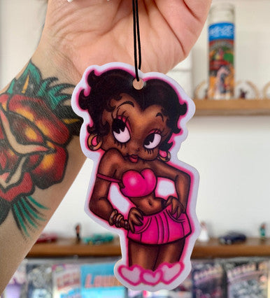 Hoops Dreams Betty Airbrushed Air Freshener