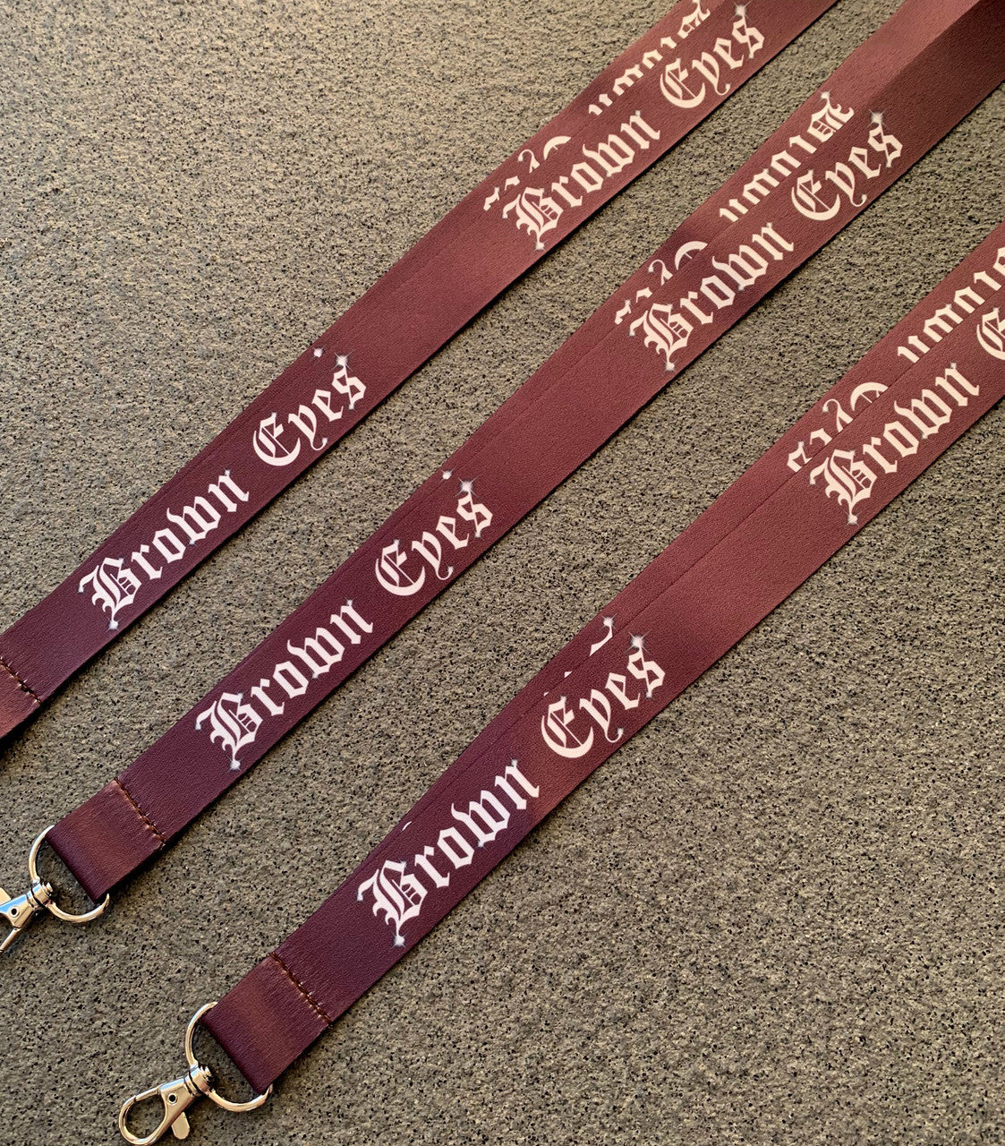 'LA BROWN EYES' Lanyard (BROWN)