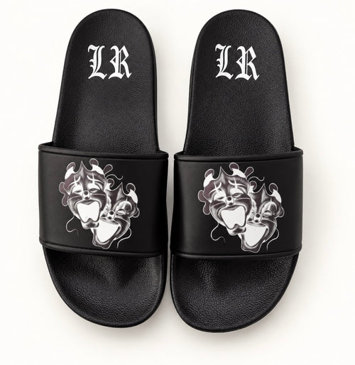 'After Laughter Comes Tears' Pen & Ink Slides (Black) PRESALE