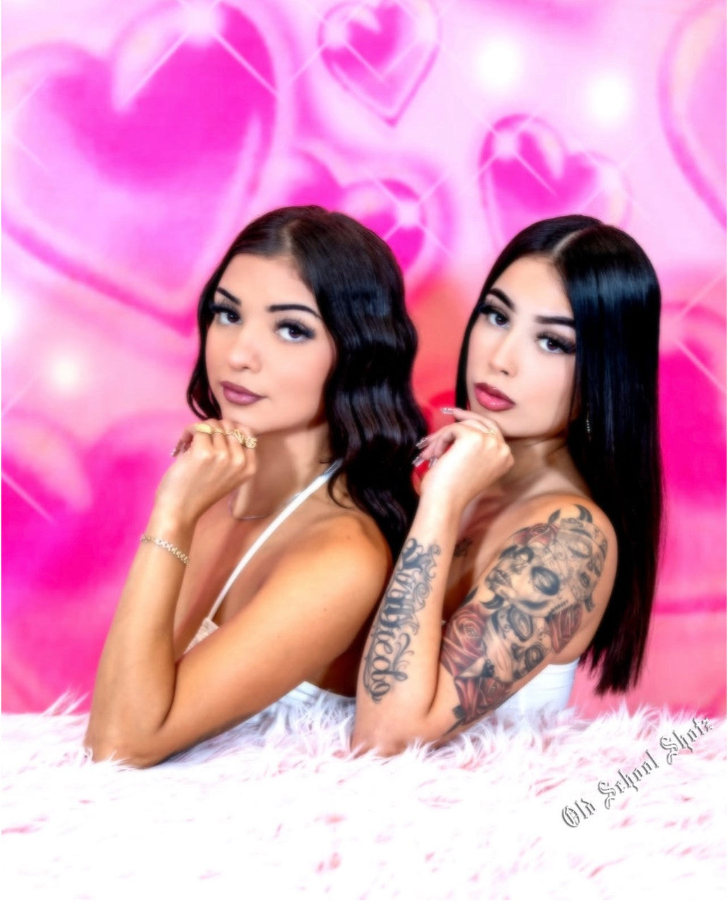 EXTRA EXTRA LARGE LIMITED EDITION 'FOOL FOR YOUR LOVE' Glamour Shotz Airbrushed Backdrop (BARBIE PINK) (XXL) Exclusive!!