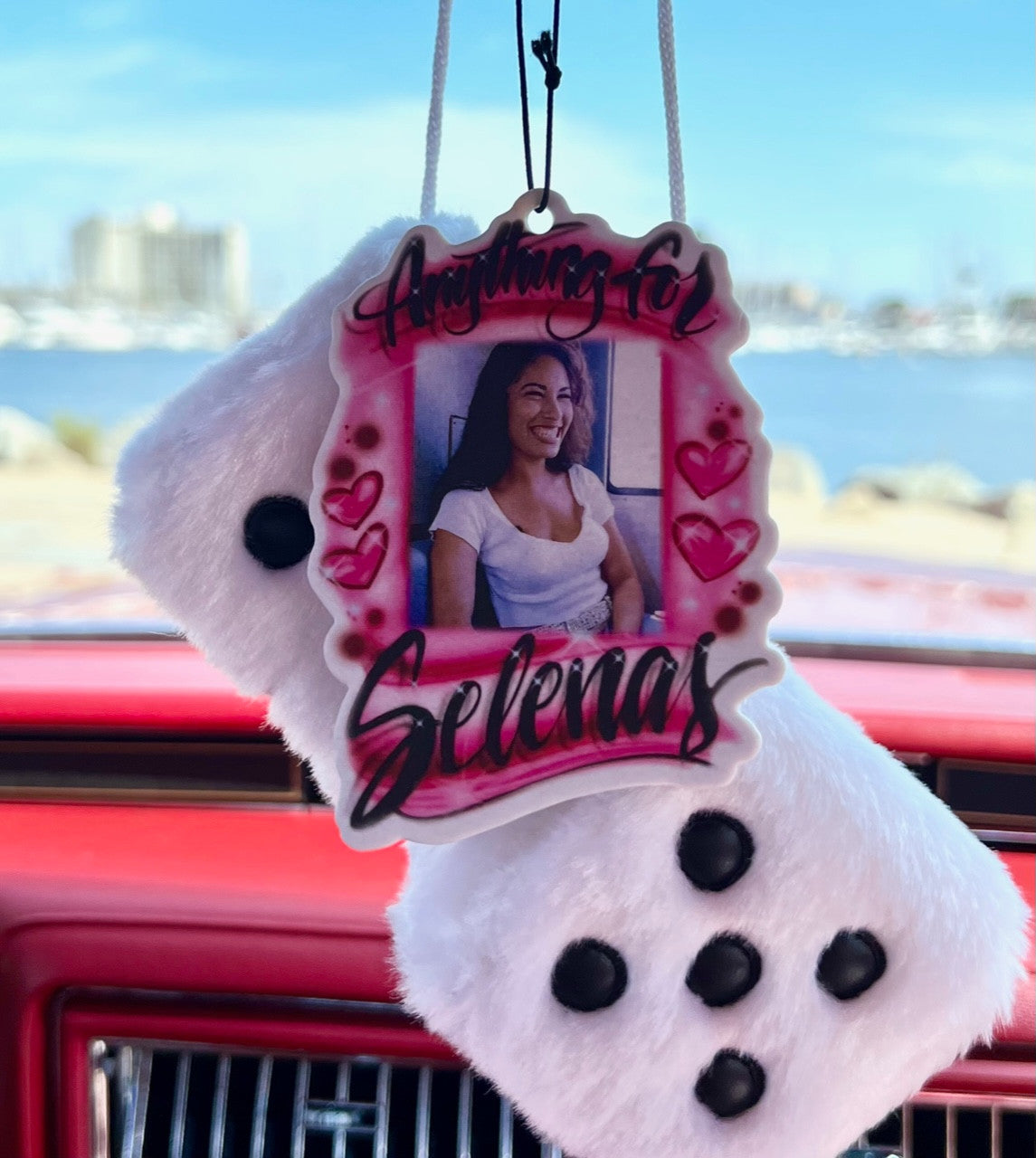 Anything For Selenas Airbrushed Air Freshener