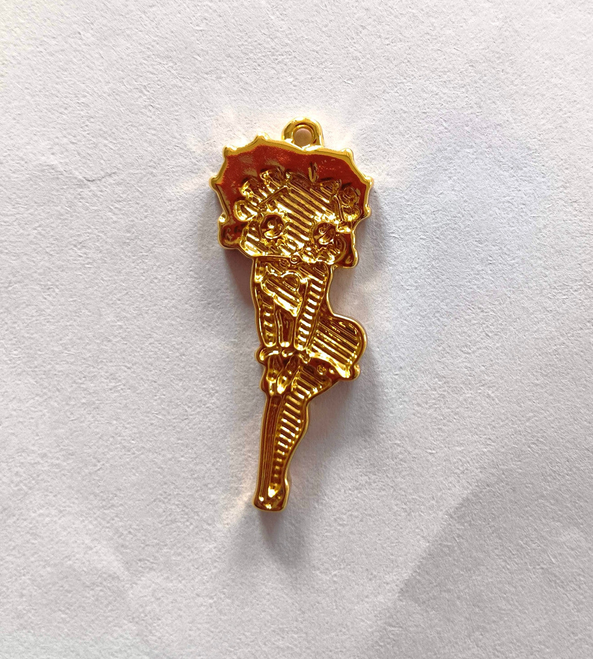 Lux Rosa CUTIE PIE Figaro Necklace (18K Gold Filled)