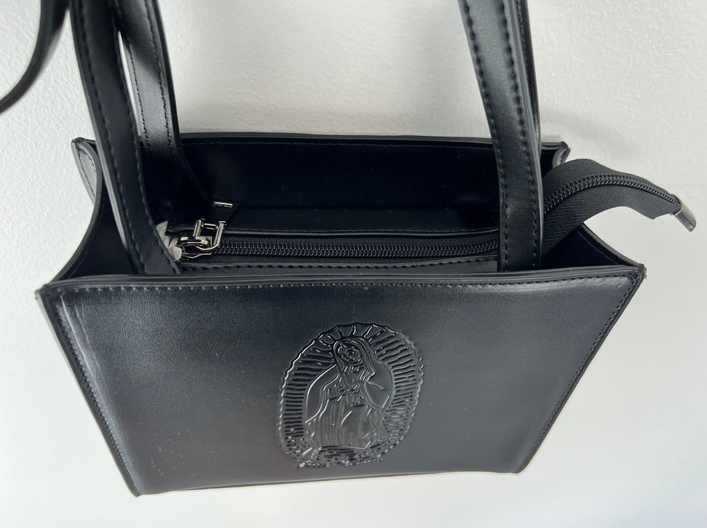 Lux Rosa OUR LADY Shoulder Bag (Small)- Black
