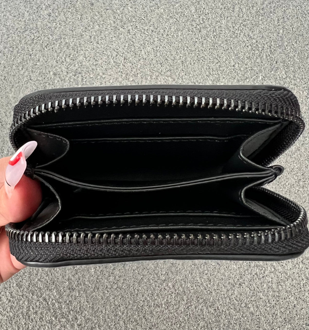 Lux Rosa OUR LADY Wallet- Black