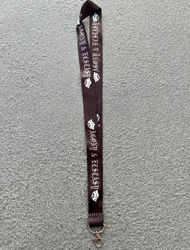 Agony & Ecstasy Lanyard (Chocolate)