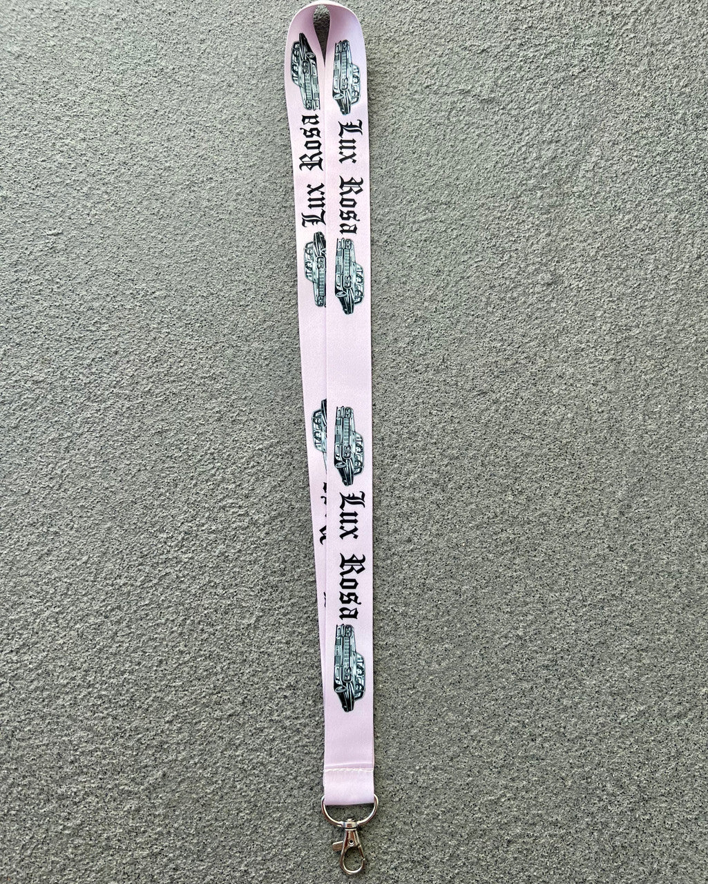 Lux Rosa Down To Ride Lanyward (Light Pink)