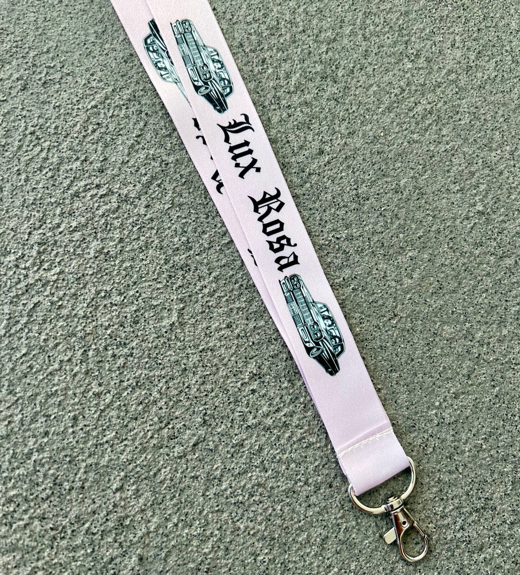 Lux Rosa Down To Ride Lanyward (Light Pink)