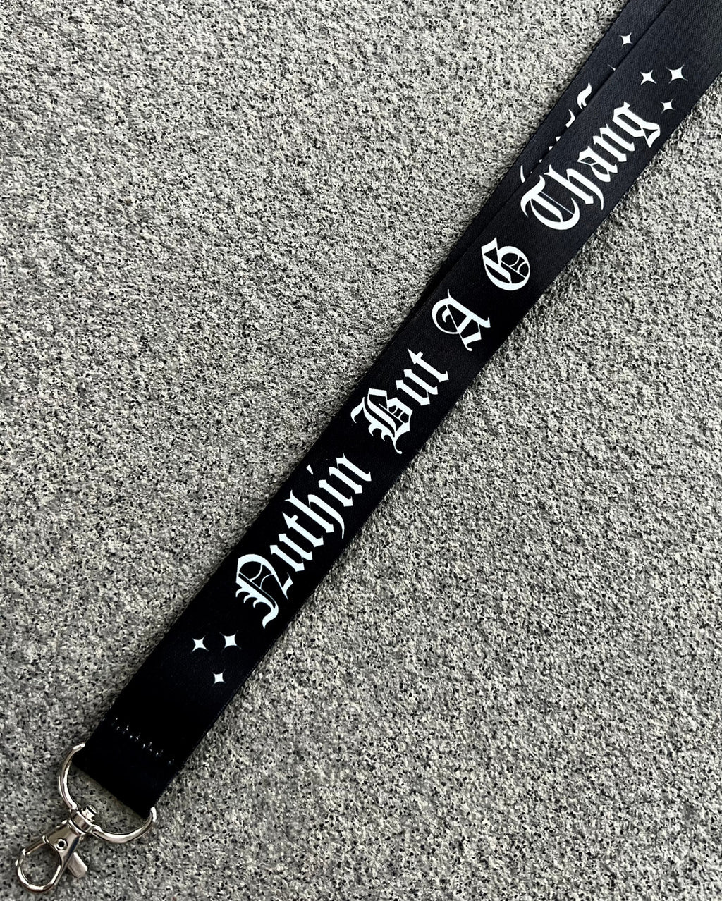 Nuthin But A G Thang Lanyard (Black)
