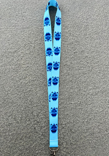 JOY & PAIN Pen & Ink Lanyard (Blues)