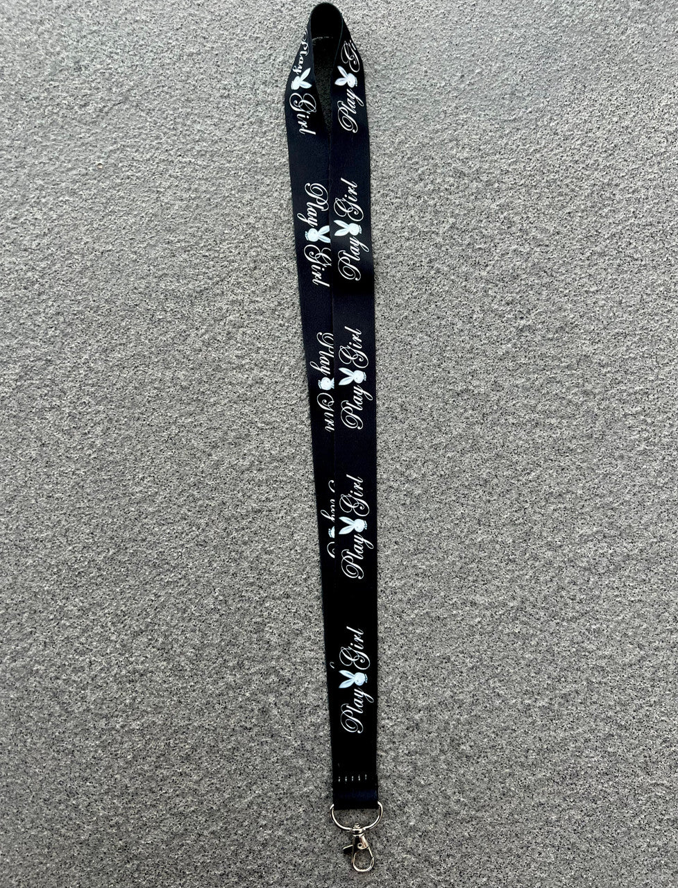 Play On Playgirl Lanyard (Black)