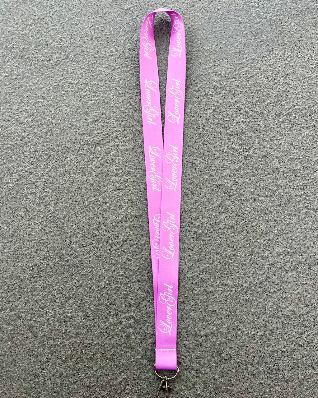 LoverGirl Script Lanyard (Pink)