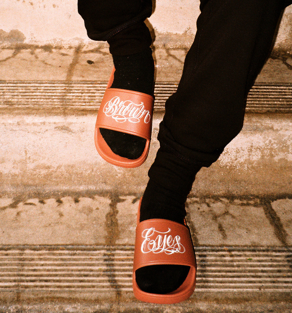 LR 'Brown Eyes' Custom Script Slides (BROWN)