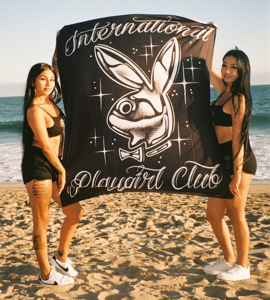 International Playgirl Club Tapestry (Black)