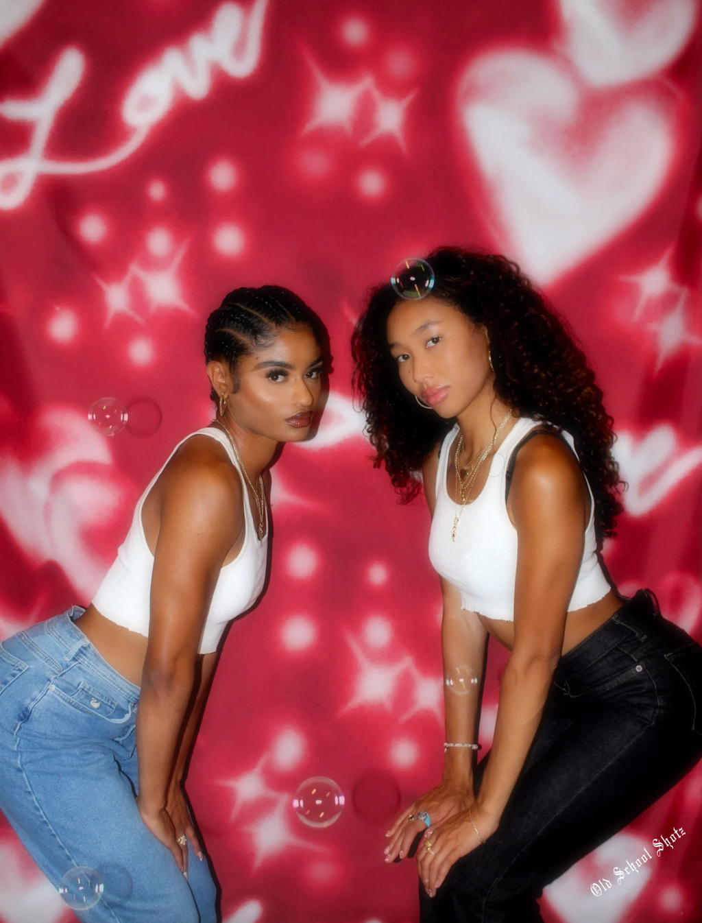 EXTRA EXTRA LARGE EXCLUSIVE EARLY 2000s Y2K AIRBRUSH 'TEENAGE LOVE