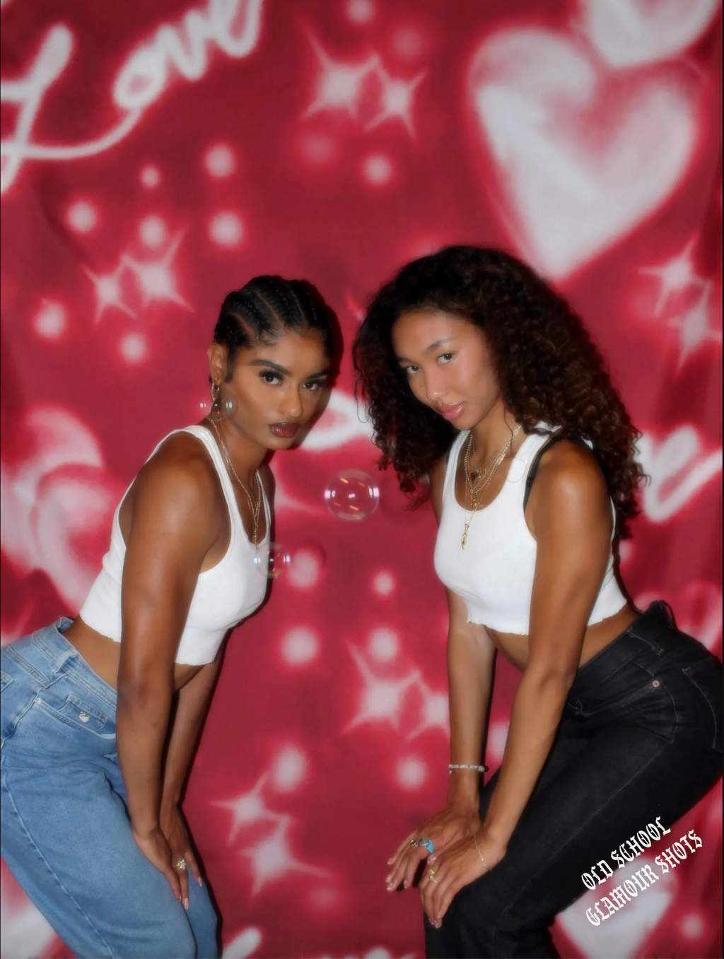 EXTRA EXTRA LARGE EXCLUSIVE EARLY 2000s Y2K AIRBRUSH 'TEENAGE LOVE