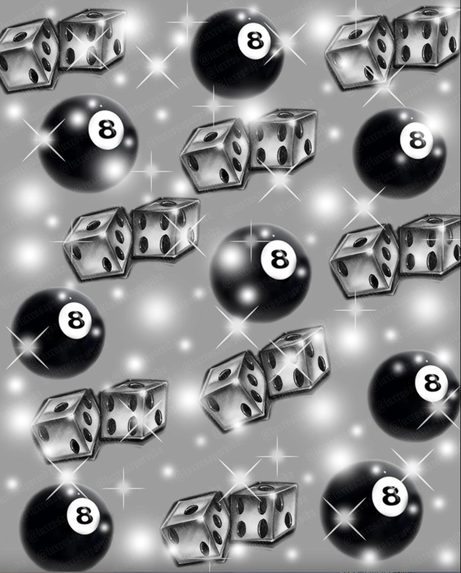 Y2K Early 2000s Airbrush 'IT MUST BE MAGIC' 90s Old School Glamour Shots Backdrop (GREY) (Extra Large)
