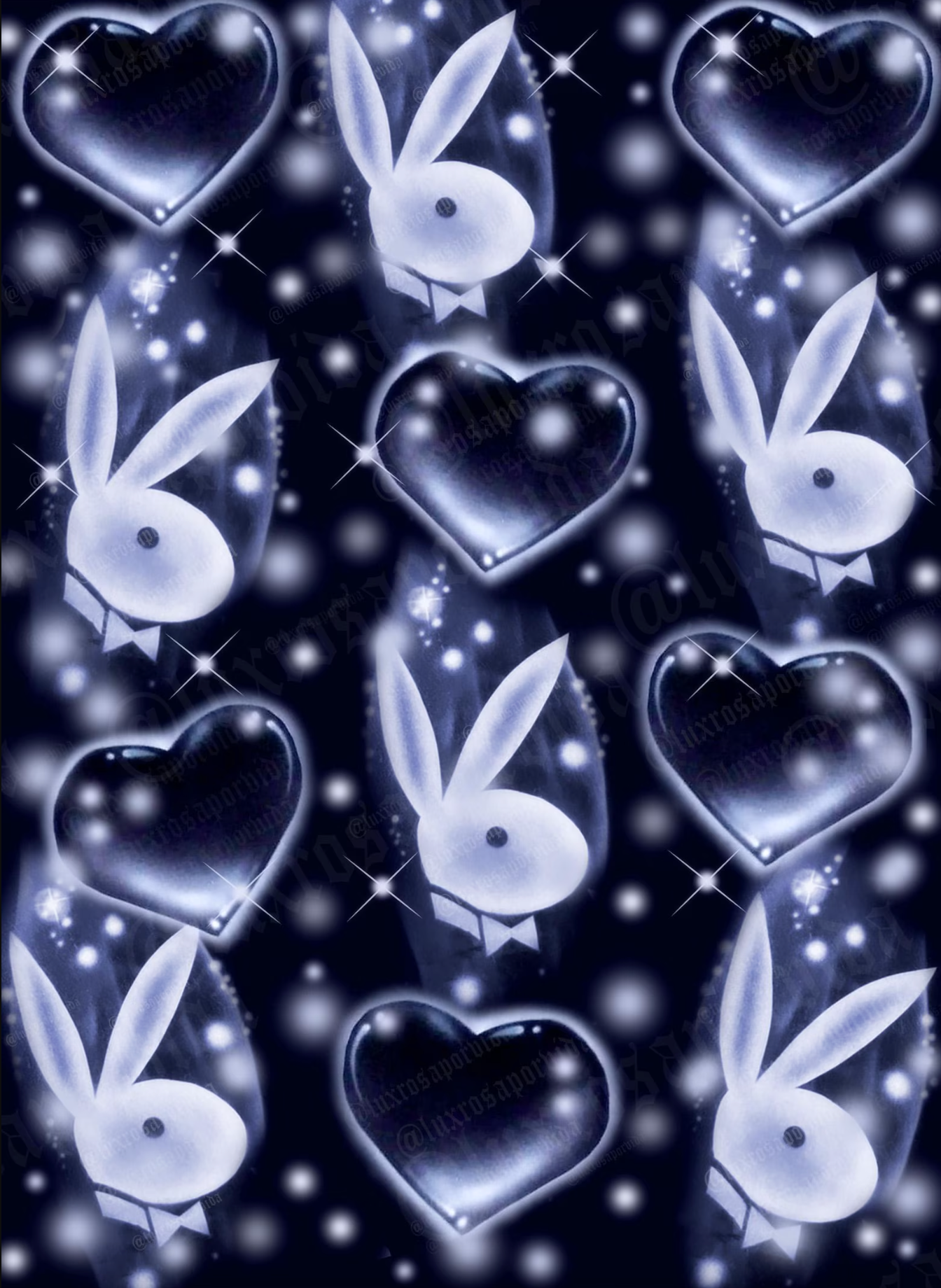 Y2K Early 2000s 'LOVE COME DOWN' Airbrush Glamour Shots 90s Backdrop (X-Large) MIDNIGHT