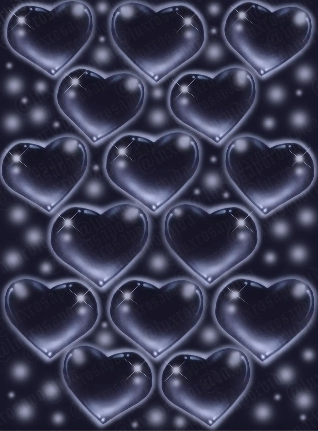 EXTRA EXTRA EXTRA XXX LARGE Y2K Early 2000s LOVE TKO' Hearts Glamour Shots Airbrush 90s Old School Backdrop (MIDNIGHT BLUE) (XXXL) Exclusive/Limited Edition!!
