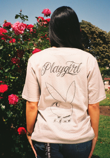 Lux Rosa P/V PLAYGIRL Pro Mesh Baseball Jersey (GREY)