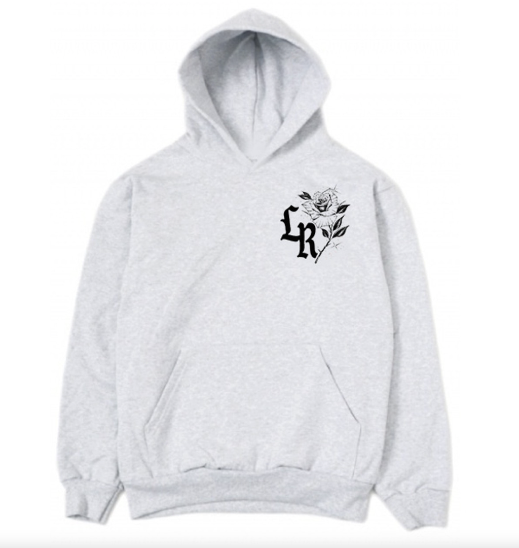 Limited Edition 'Tears Of A Sad Girl' Pullover Hoodie (Grey/Sepia)