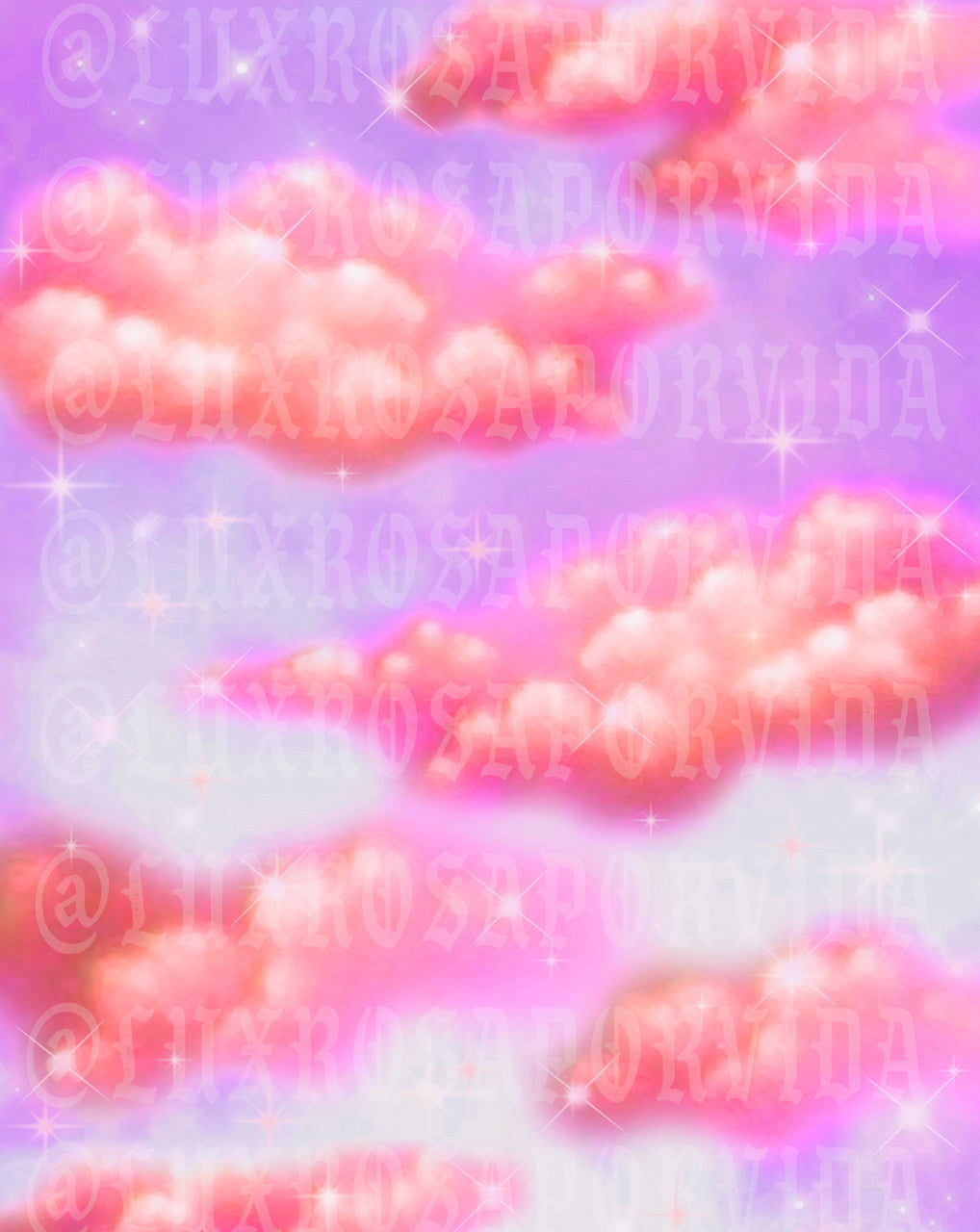 Glamour Shots Y2K Early 2000s 'Sunshine On A Cloudy Day' Airbrush 90s Backdrop STARBURST Orange/Pink (Extra Large)