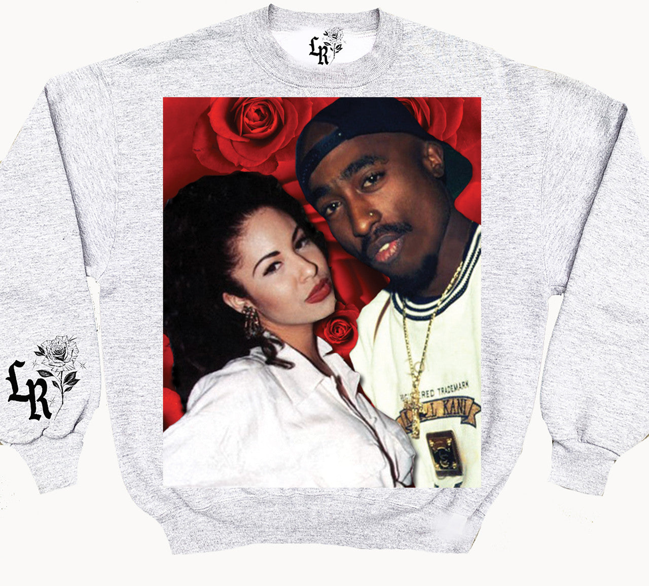 ALL EYEZ ON US' Crewneck (Grey)