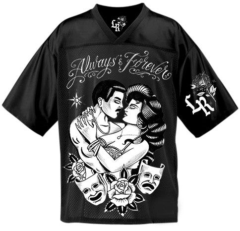 LR 'Always & Forever' Cut & Sew Football Jersey