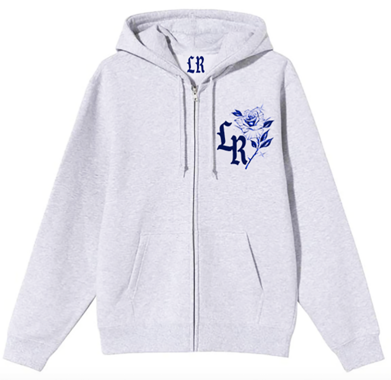 Limited Edition 'DISTANT LOVER' ZIP-UP Hoodie (GREY)