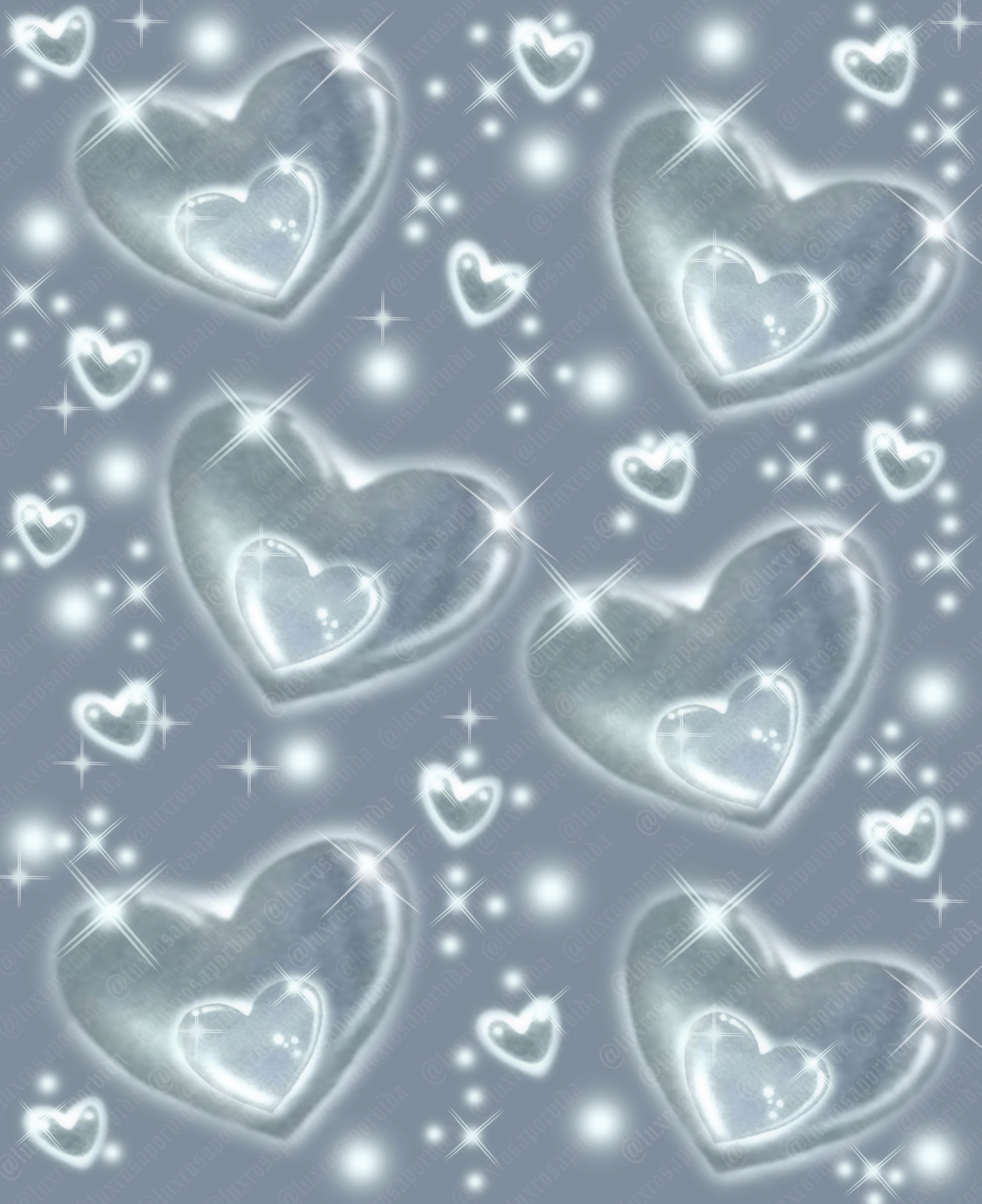 Y2K Early 2000s Airbrush 'Forget Me Nots' 90s Star Shots Old School Backdrop (Gray) (Extra Large)