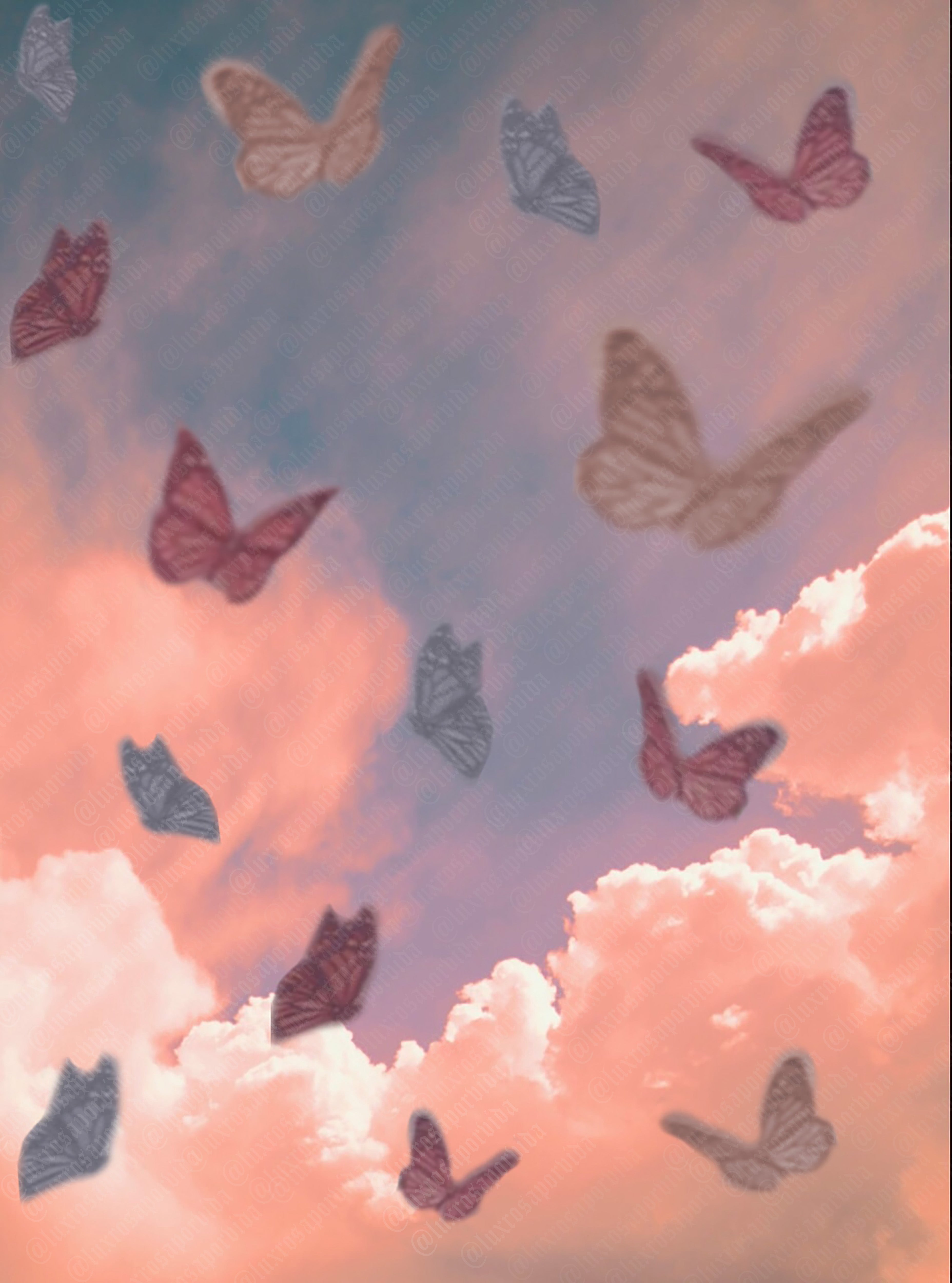 LIMITED EDITION Y2K Early 2000s 'Heavenly Sent' Airbrush Glamour Shot Backdrop (Extra Large)