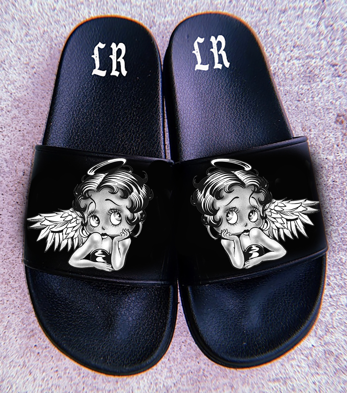 Heaven Sent' Pen & Ink Slides (Black)