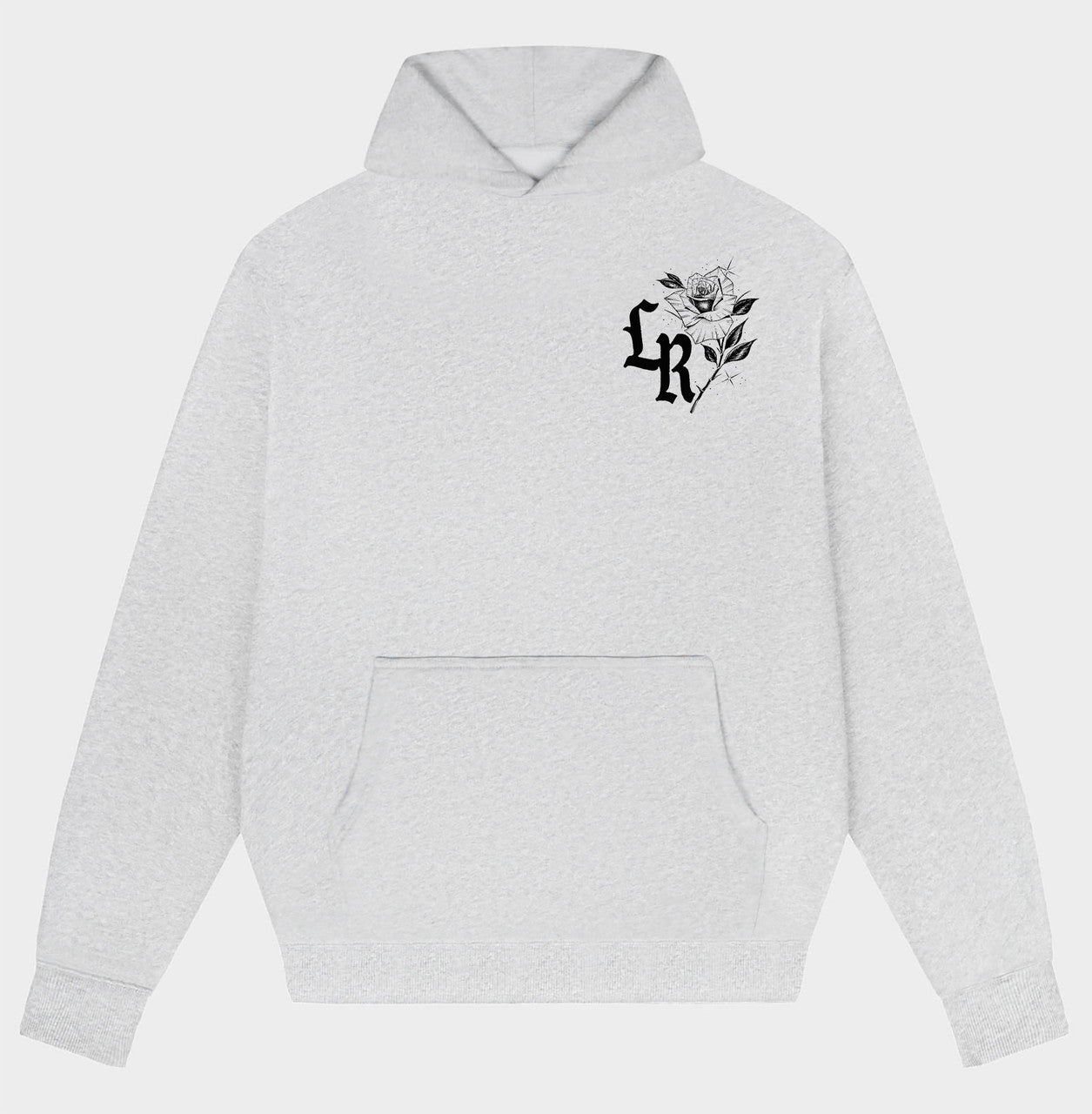 Limited Edition 'HEAVEN SENT' Pen & Ink PULLOVER Hoodie (Heather Grey)