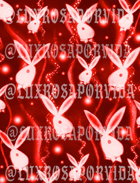 Glamour Shotz 'House Parties & Playgirls' Airbrushed Backdrop RED (X-Large)