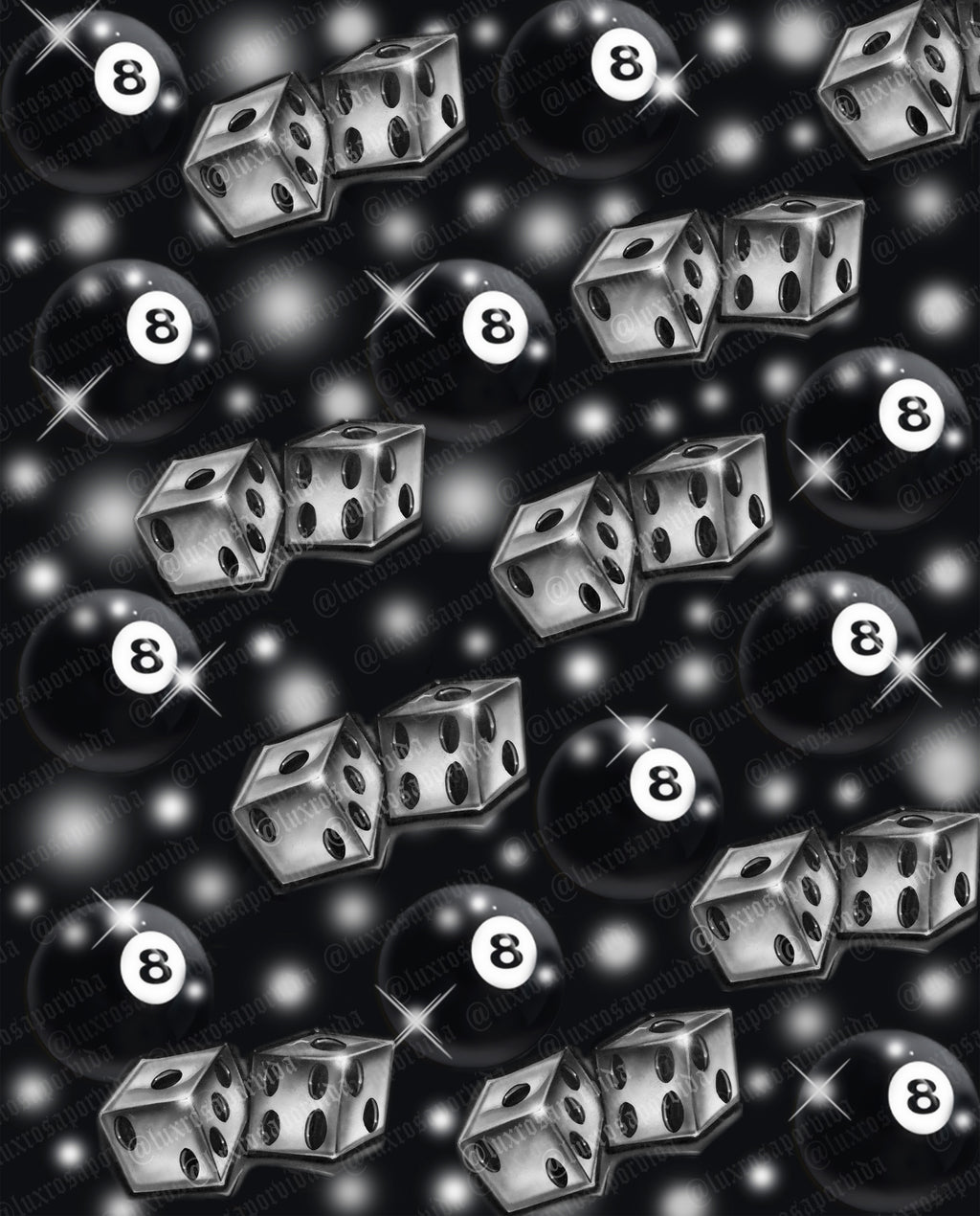 LIMITED EDITION Y2K Early 2000s 'IT MUST BE MAGIC' Airbrush Glamour Shots Backdrop (BLACK) (Extra Large)