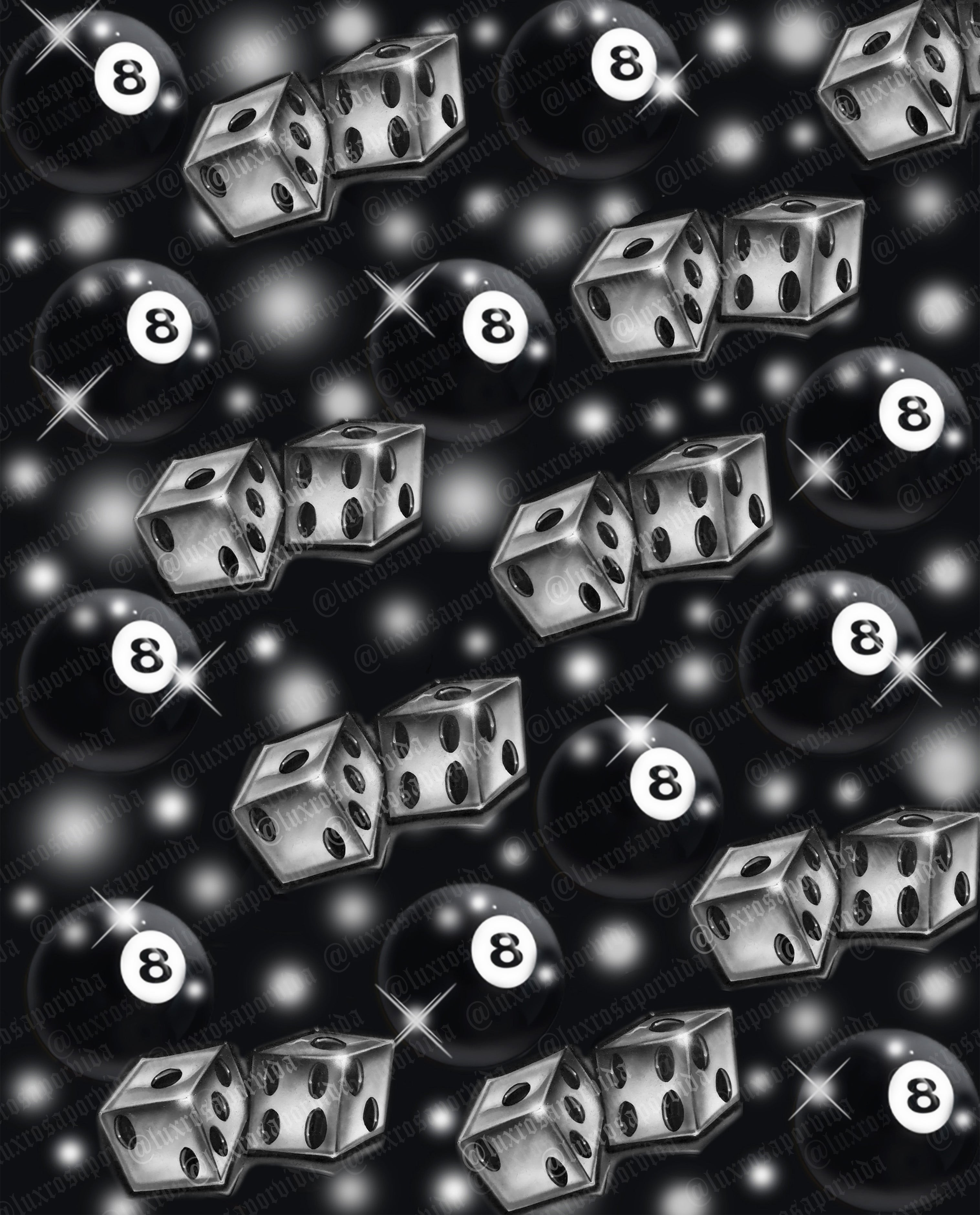 LIMITED EDITION Y2K Early 2000s 'IT MUST BE MAGIC' Airbrush Glamour Shots Backdrop (BLACK) (Extra Large)